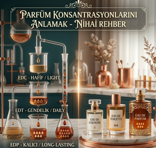 Şişedeki Sır: EDP, EDT ve EDC Arasındaki Farklar Nelerdir?